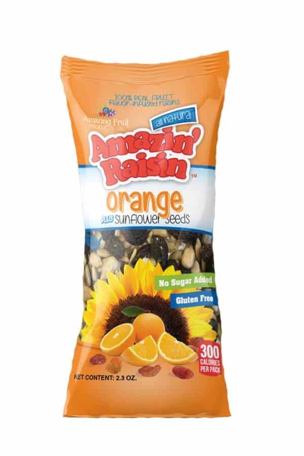Amazin' Raisin Orange PLUS Sunflower Seeds